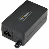 StarTech.com 1-Port 10Gbps Gigabit PoE++ Injector, 60W, 2.5/5/10G Ethernet/10/100/1000M, PoE++ (802.3af/at/bt), Wall Mountable, Unmanaged
