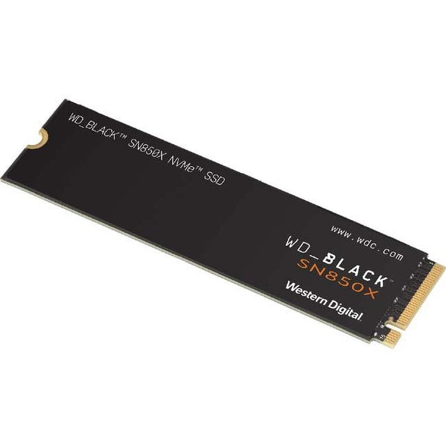 WD Black SN850X WDS200T2X0E-00BCA0 2 TB Solid State Drive - M.2 2280 Internal - PCI Express NVMe (PCI Express NVMe 4.0 x4)