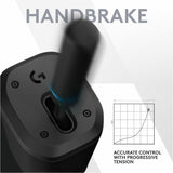 Logitech G RS Sim Racing Shifter and Handbrake With Easy Mode-Switching, Height-Adjustable Handle, and Table Clamp, for G and PRO Series Wheels, PS, Xbox, and PC Racing Units