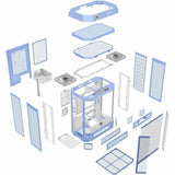 Thermaltake The Tower 600 Hydrangea Blue Mid Tower Chassis