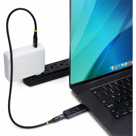 StarTech.com USB-C Power Tester, Bi-Directional Voltage/Current Multimeter, 240W PD EPR, Digital OLED, Portable USB-C Cable/Port Power Meter Tester