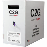 C2G BULK CAT6 UTP CMP TAA PRPLE