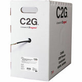 C2G BULK CAT6A UTP CMP TAA BLK