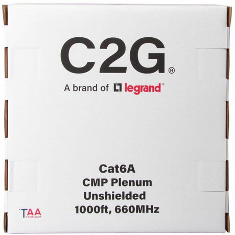 C2G BULK CAT6A UTP CMP TAA BLUE
