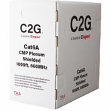 C2G BULK CAT6A STP CMP TAA BLUE