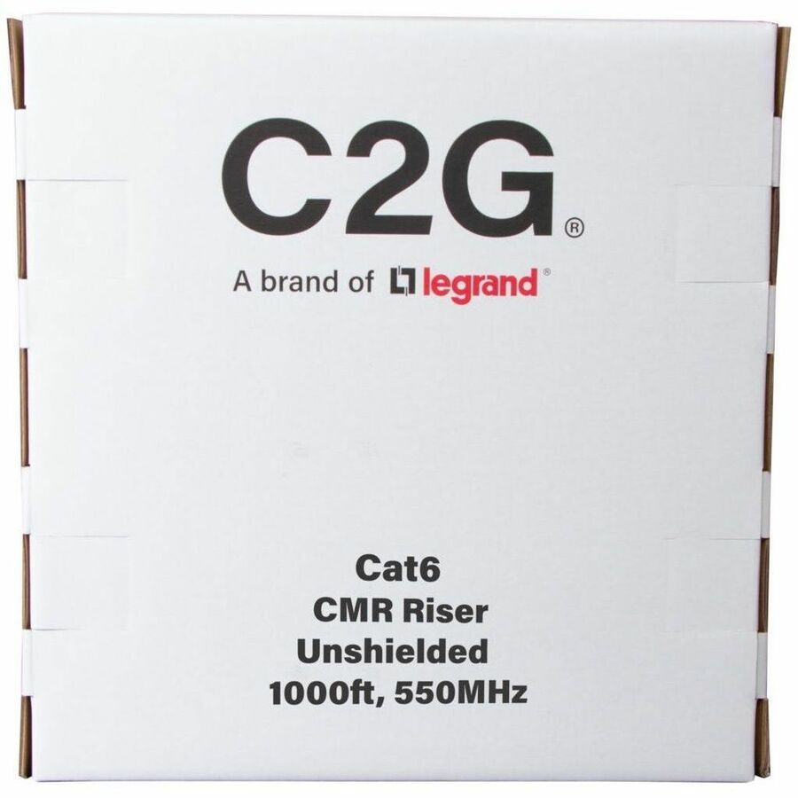 C2G BULK CAT6 UTP CMR TAA ORANG