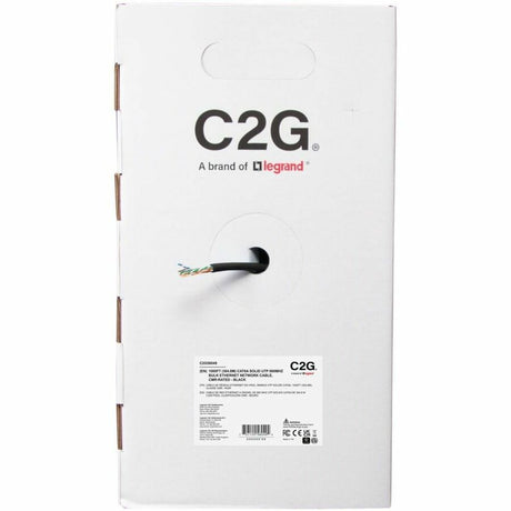 C2G BULK CAT6A UTP CMR TAA BLK