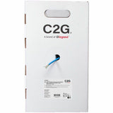 C2G BULK CAT6A F/UTP CMR TAA BL