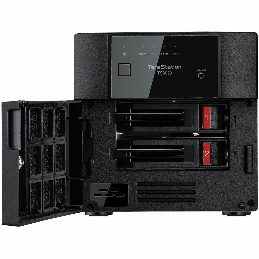 BUFFALO TeraStation 3230DN 2-Bay Secure SMB Desktop NAS 8TB (2x4TB) with Hard Drives Included