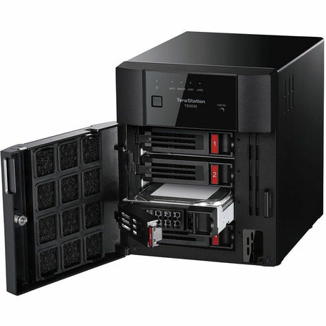 BUFFALO TeraStation 3430DN 4-Bay Secure SMB Desktop NAS 32TB (4x8TB) with Hard Drives Included
