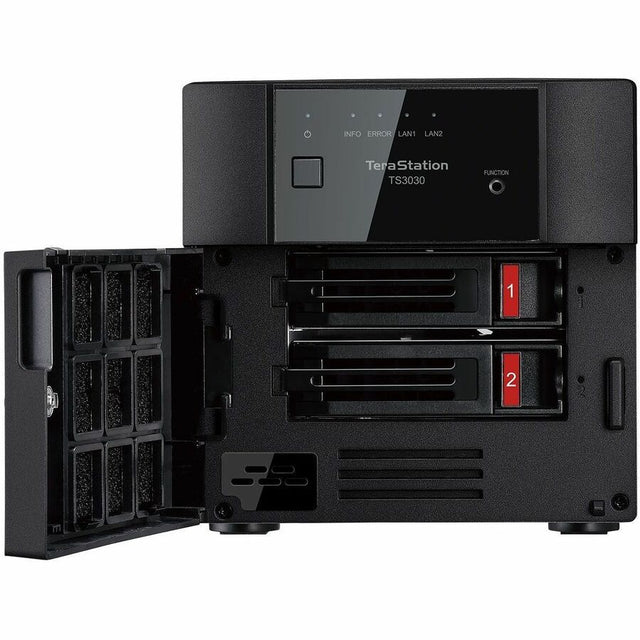 BUFFALO TeraStation 3230DN 2-Bay Secure SMB Desktop NAS 4TB (2x2TB) with Hard Drives Included
