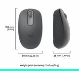 M196 WIRELESS MOUSE (GRAPHITE)