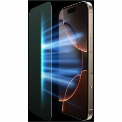 Belkin ScreenForce InvisiGlass Blue Light Filter Screen Protector for iPhone 16 Pro