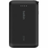 Belkin - Boostcharge Power Bank With Integrated Cable 10000 Mah - Black