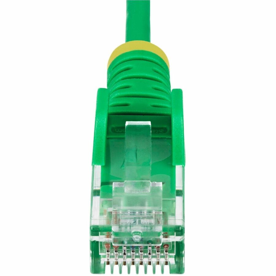 StarTech.com 5ft Green Slim CAT6 Ethernet Cable, Slim Snagless RJ45, UTP, LSZH, 28AWG Bare Copper, Slim Network Patch Cord, Fluke Tested