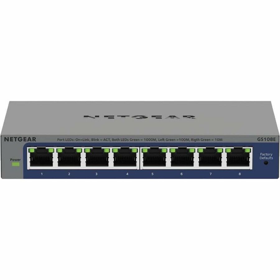 8PT GIGABIT PLUS SWITCH