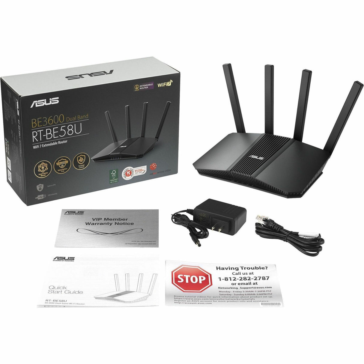 RT-BE58U WIFI 7 AIMESH 4K-QAM