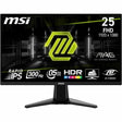 MSI MAG 255XF 25" Class Full HD Gaming LCD Monitor - 16:9 - Metallic Black