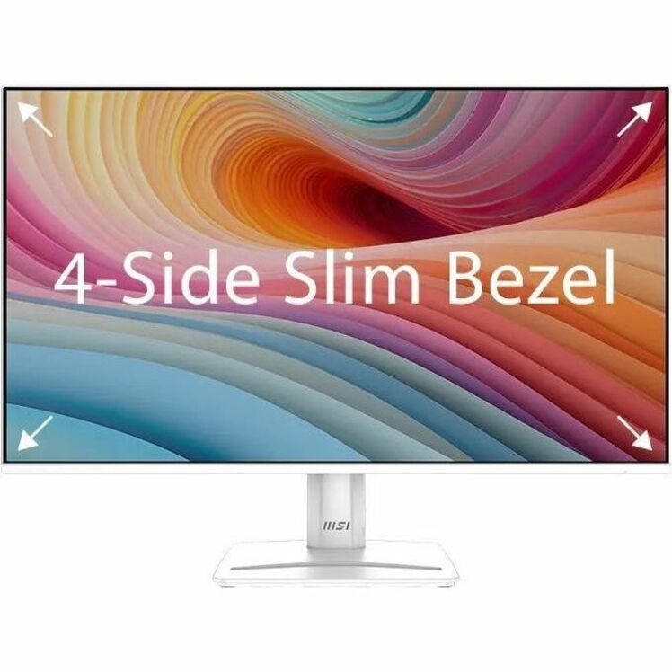 MSI Pro PRO MP275W E2 27" Class Full HD LCD Monitor - 16:9 - Matte White