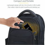 StarTech.com 4-Port USB 2.0 Hub, USB Bus Powered, Small Travel Mini USB Hub, Multi-Port USB 2.0 Splitter, Portable USB Hub, 480Mbps