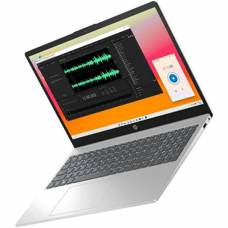 HP 15.6" Notebook - HD - 1366 x 768 - (Intel N-Series N200 Quad-core (4 Core) - 8 GB Total RAM - 256 GB SSD - Moonlight Blue, Natural Silver - Refurbished