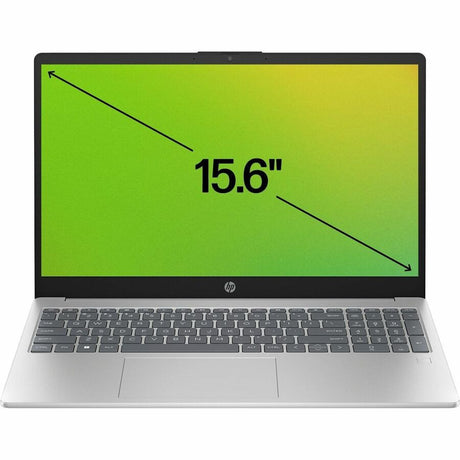 HP 15.6" Notebook - HD - 1366 x 768 - (Intel N-Series N200 Quad-core (4 Core) - 8 GB Total RAM - 256 GB SSD - Moonlight Blue, Natural Silver - Refurbished