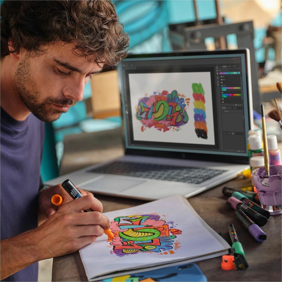 Restored - Like New HP Envy 17-da0000 17-da0097nr 17.3" Touchscreen Notebook - Full HD - Intel Core Ultra 7 155U - 32 GB - 1 TB SSD - Glacier Silver