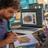 Restored - Like New HP Envy 17-da0000 17-da0097nr 17.3" Touchscreen Notebook - Full HD - Intel Core Ultra 7 155U - 32 GB - 1 TB SSD - Glacier Silver