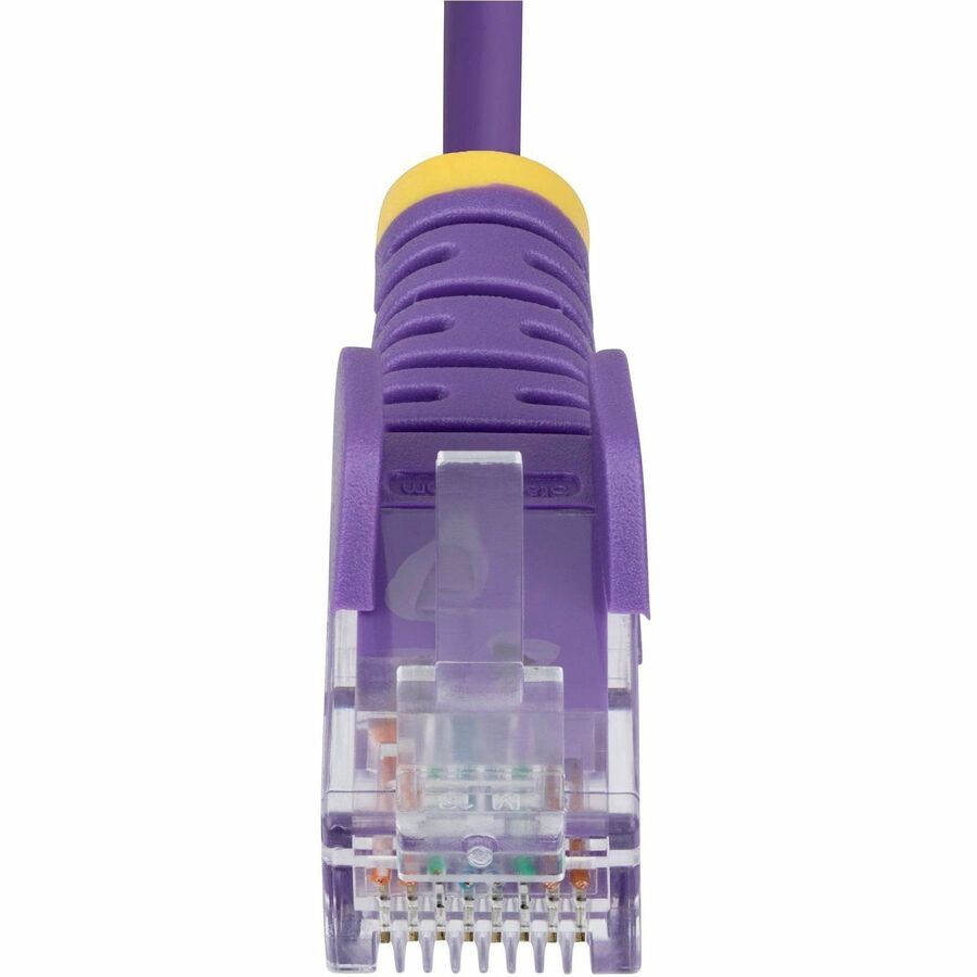 25ft Purple Slim CAT6 Cable