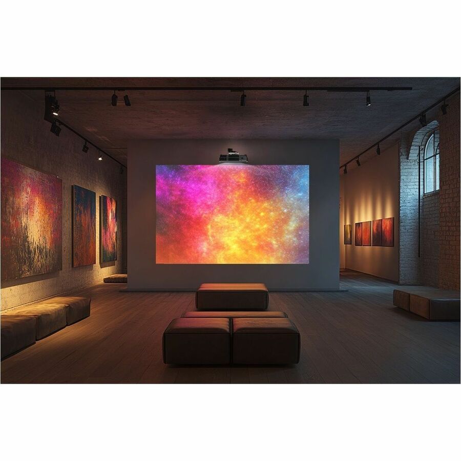 PFU UHL3660 Ultra Short Throw DLP Projector - 16:10 - Ceiling Mountable, Floor Mountable, Wall Mountable