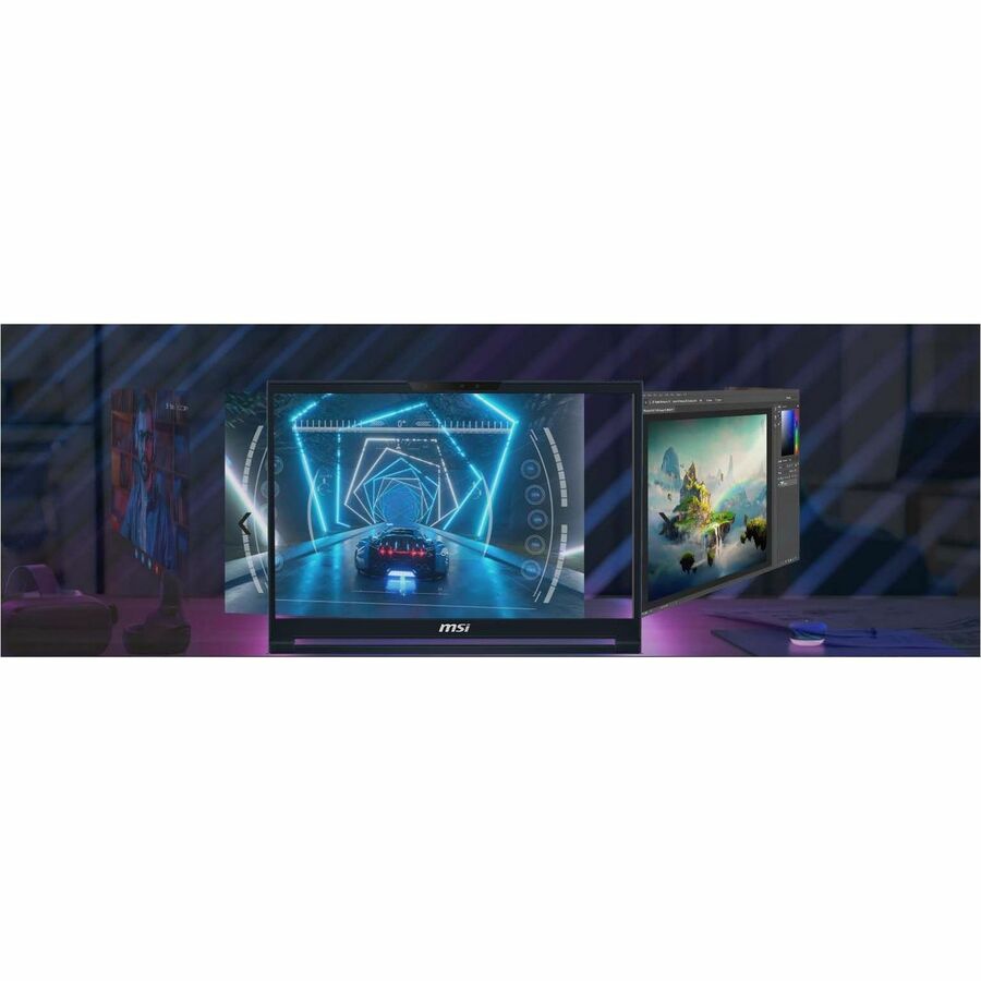 MSI Stealth 14 AI Studio A1V Stealth 14 AI Studio A1VFG-068US 14" Gaming Notebook - Full HD Plus - Intel Core Ultra 7 155H - 16 GB - 1 TB SSD - Star Blue