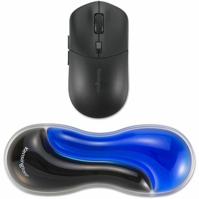 Kensington Slim Duo Gel Mouse/Trackball Wrist Rest - Blue