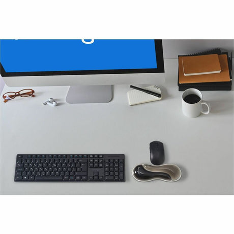 Kensington Slim Duo Gel Mouse/Trackball Wrist Rest - Gray