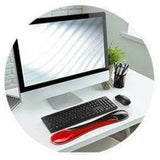 Slim Duo Gel KB Wrist Rest Red