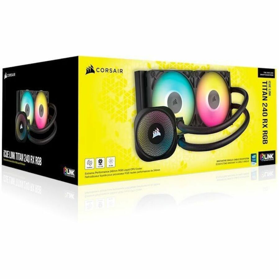 Corsair iCUE LINK TITAN 240 RX RGB AIO Liquid CPU Cooler