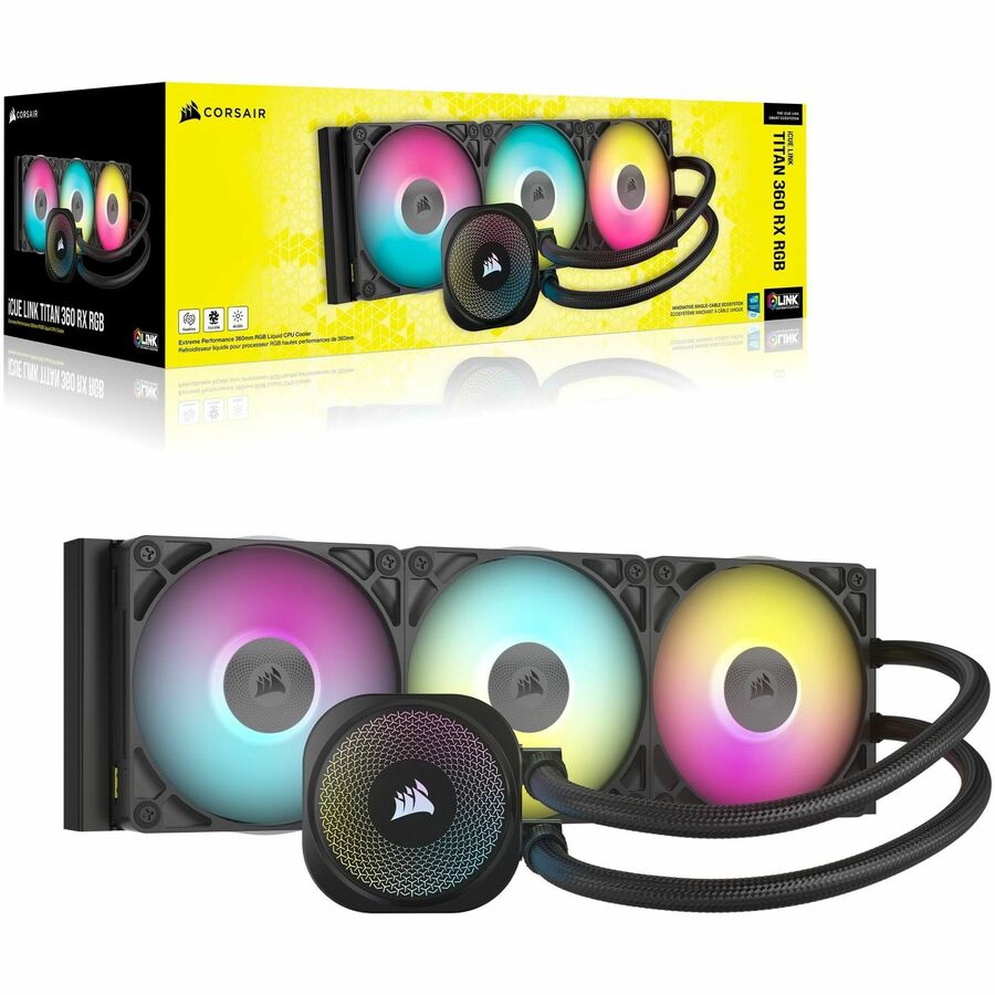 Corsair iCUE LINK TITAN 360 RX RGB Cooling Fan/Radiator