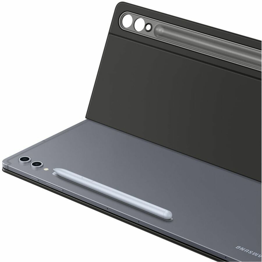 Samsung Keyboard/Cover Case (Book Fold) Samsung Galaxy Tab S10 Ultra, Galaxy Tab S9 Ultra Tablet - Black