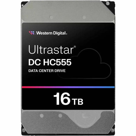 Western Digital Ultrastar DC HC555 WUH722016CLE6L1 16 TB Hard Drive - 3.5" Internal - SATA (SATA/600) - Energy-assisted Perpendicular Magnetic Recording (ePMR) Method