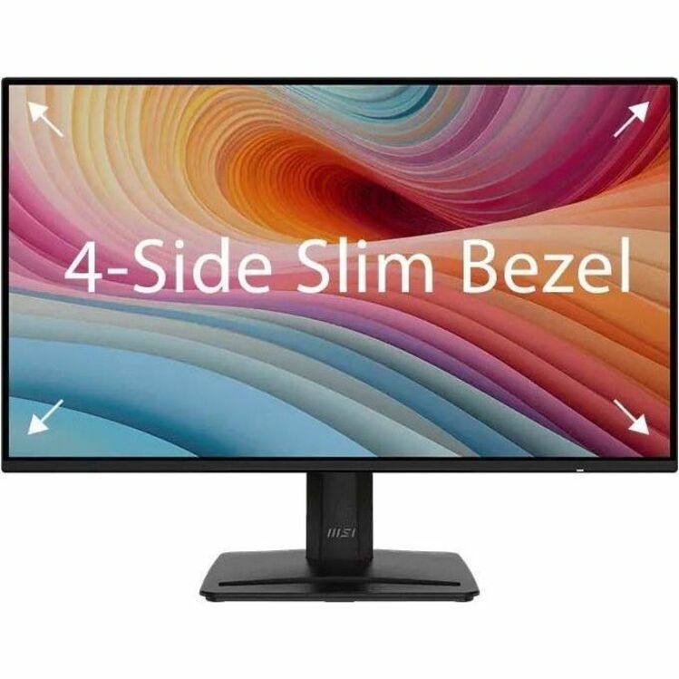 MSI MP242A E2 24" Class Full HD LED Monitor - 16:9 - Matte Black