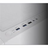 Thermaltake Versa H16 TG ARGB Snow Micro Tower Chassis