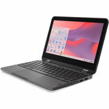 Lenovo 500e Chromebook Gen 4s 83L40001US 11.6" Touchscreen Convertible 2 in 1 Chromebook - HD - Intel N-Series N100 - 8 GB - 64 GB Flash Memory - English Keyboard - Gray