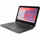 Lenovo 500e Chromebook Gen 4s 83L40000US 11.6" Touchscreen Convertible 2 in 1 Chromebook - HD - Intel N-Series N100 - 4 GB - 64 GB Flash Memory - English Keyboard - Gray