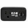 Eaton Tripp Lite Series Power It! 1-Outlet Universal Travel Charger and Power Strip - 5-15R Outlet, USB-C and USB-A Ports, 32W PD Charging, 5-15P Direct Plug-In, Black