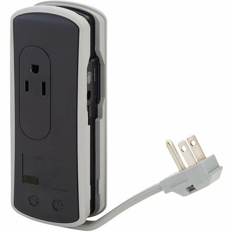 Eaton Tripp Lite Series Protect It! 2-Outlet Travel-Size Surge Protector - 5-15R Outlets, USB-C and USB-A Ports, 5-15P Input, Black