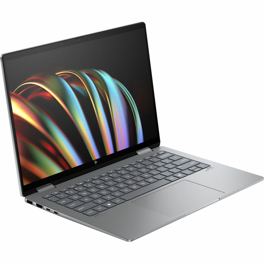 HP ENVY x360 14-fc0000 14-fc0097nr 14" Touchscreen Convertible 2 in 1 Notebook - 3K - 120 Hz - Intel Core Ultra 7 155U - Intel Evo Platform - 16 GB - 1 TB SSD - Meteor Silver