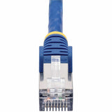 StarTech.com 10ft Blue CAT8 Ethernet Cable, Snagless RJ45, 25G/40G 2000MHz, 100W PoE, S/FTP, 26AWG Pure Bare Copper, LSZH Network Patch Cord