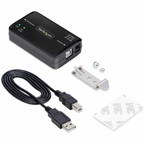 StarTech.com USB Galvanic Isolator Up To 6KV, Electrical Noise Isolator, IP40, DIN Rail Mount, Isolated Power Filter, USB 2.0 (12Mbps)/TAA