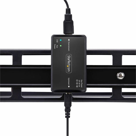 StarTech.com USB Galvanic Isolator Up To 6KV, Electrical Noise Isolator, IP40, DIN Rail Mount, Isolated Power Filter, USB 2.0 (12Mbps)/TAA