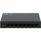 Eaton Tripp Lite Series 8-Port 10/100/1000 Mbps Desktop Gigabit Ethernet Unmanaged Switch, Metal Enclosure