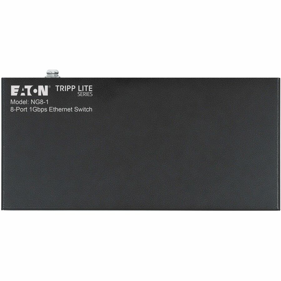 Eaton Tripp Lite Series 8-Port 10/100/1000 Mbps Desktop Gigabit Ethernet Unmanaged Switch, Metal Enclosure